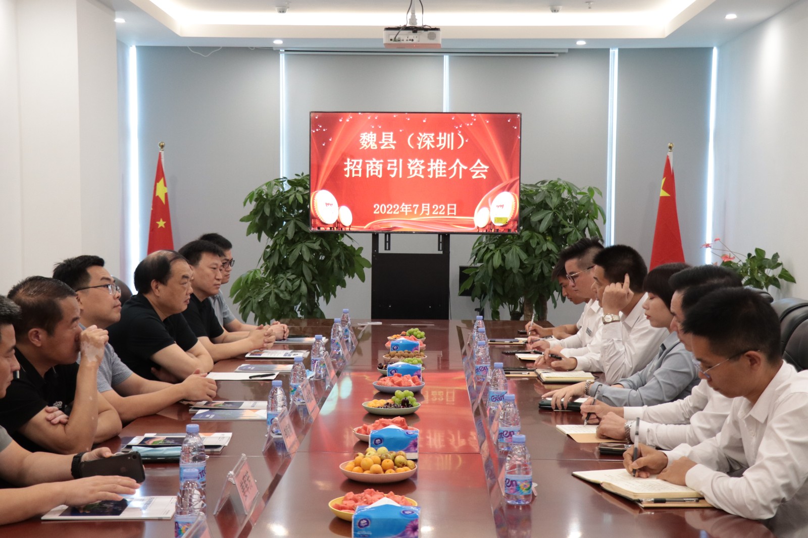 热烈欢迎邯郸魏县一行领导莅临开云·kaiyun(中国)官方网站科技参观考察